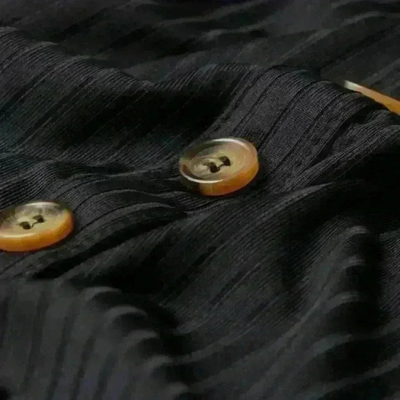 H&M Black Ribbed Bodysuit  size S‎ - Picture 2 of 5